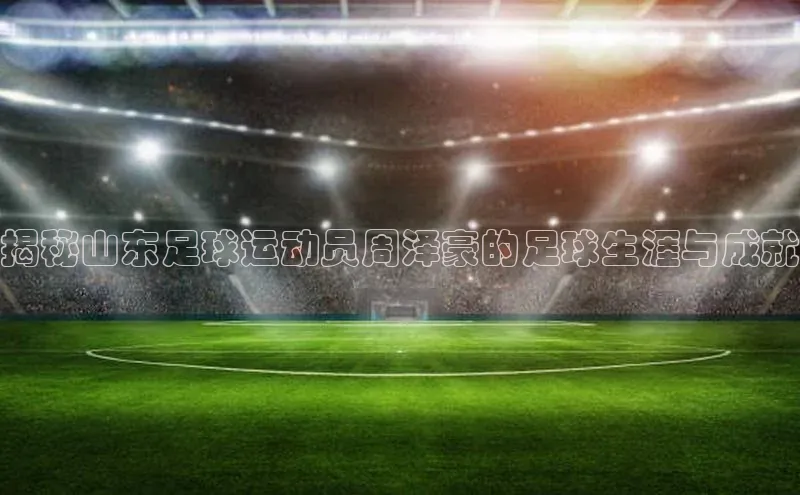 爱游戏(ayx)中国体育百度Apollo揭秘山东足球运动员周泽豪的足球生涯与成就